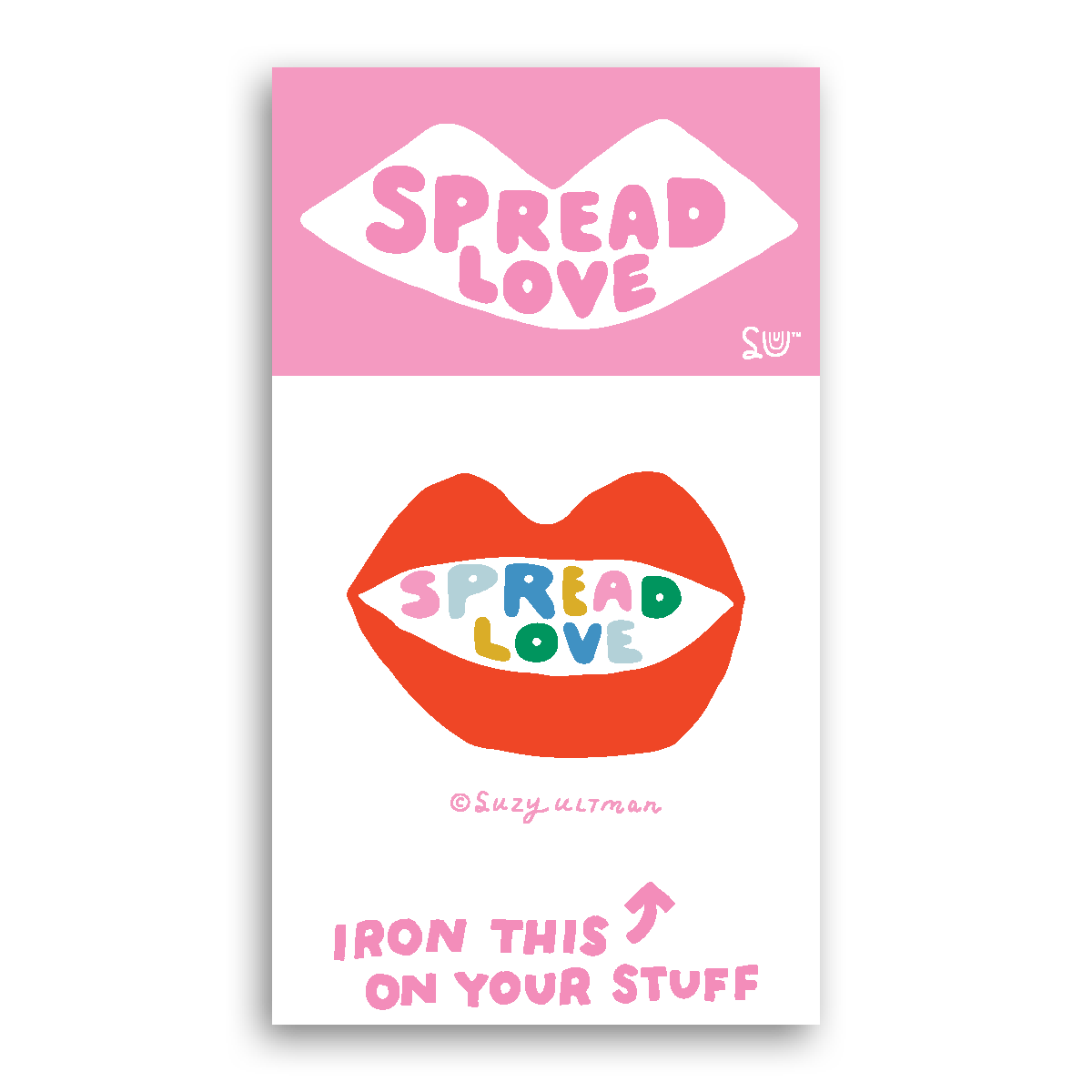 HDP x Suzy Ultman Pack of Love, 6 L'il Something Iron-On Cards - Image 8