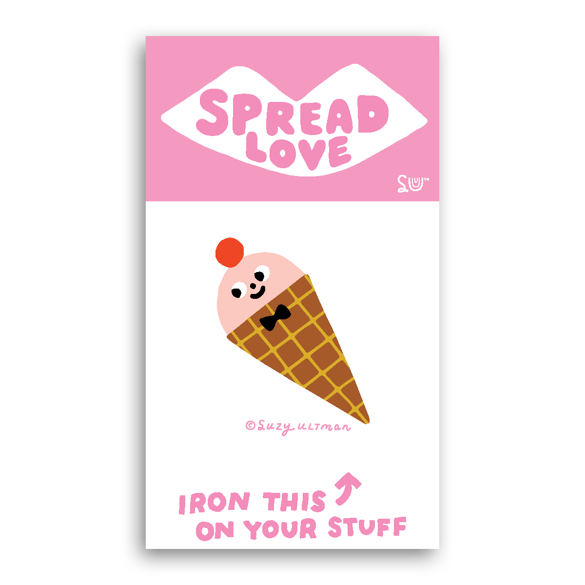 HDP x Suzy Ultman Pack of Love, 6 L'il Something Iron-On Cards - Image 9