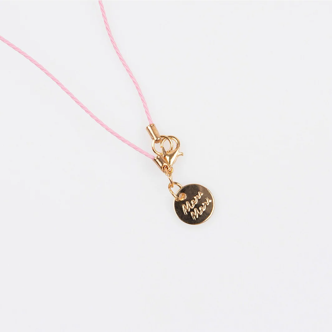 Hearts & Cherries Enamel Charm Necklace - Image 3