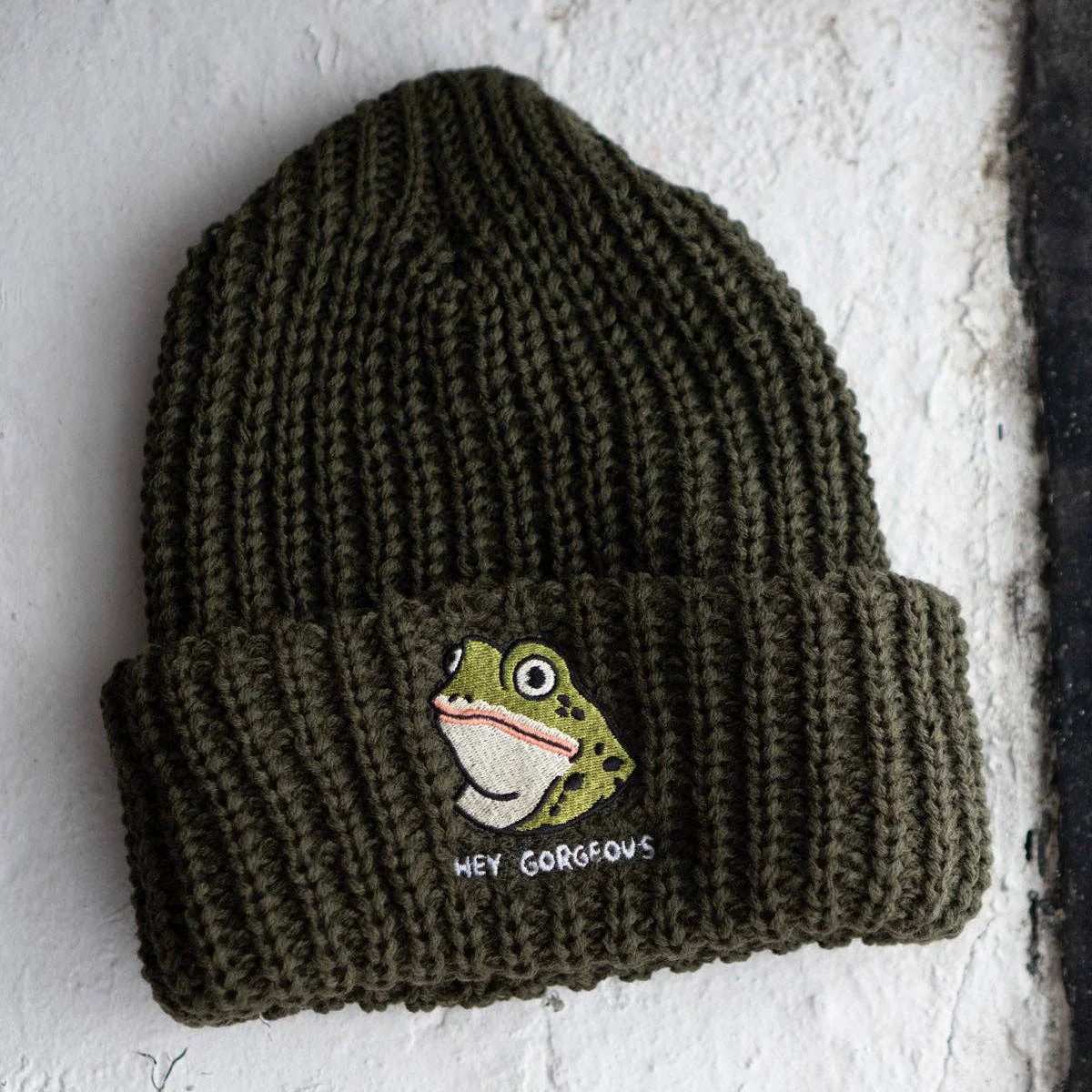 Hey Gorgeous Chunky Knit Beanie