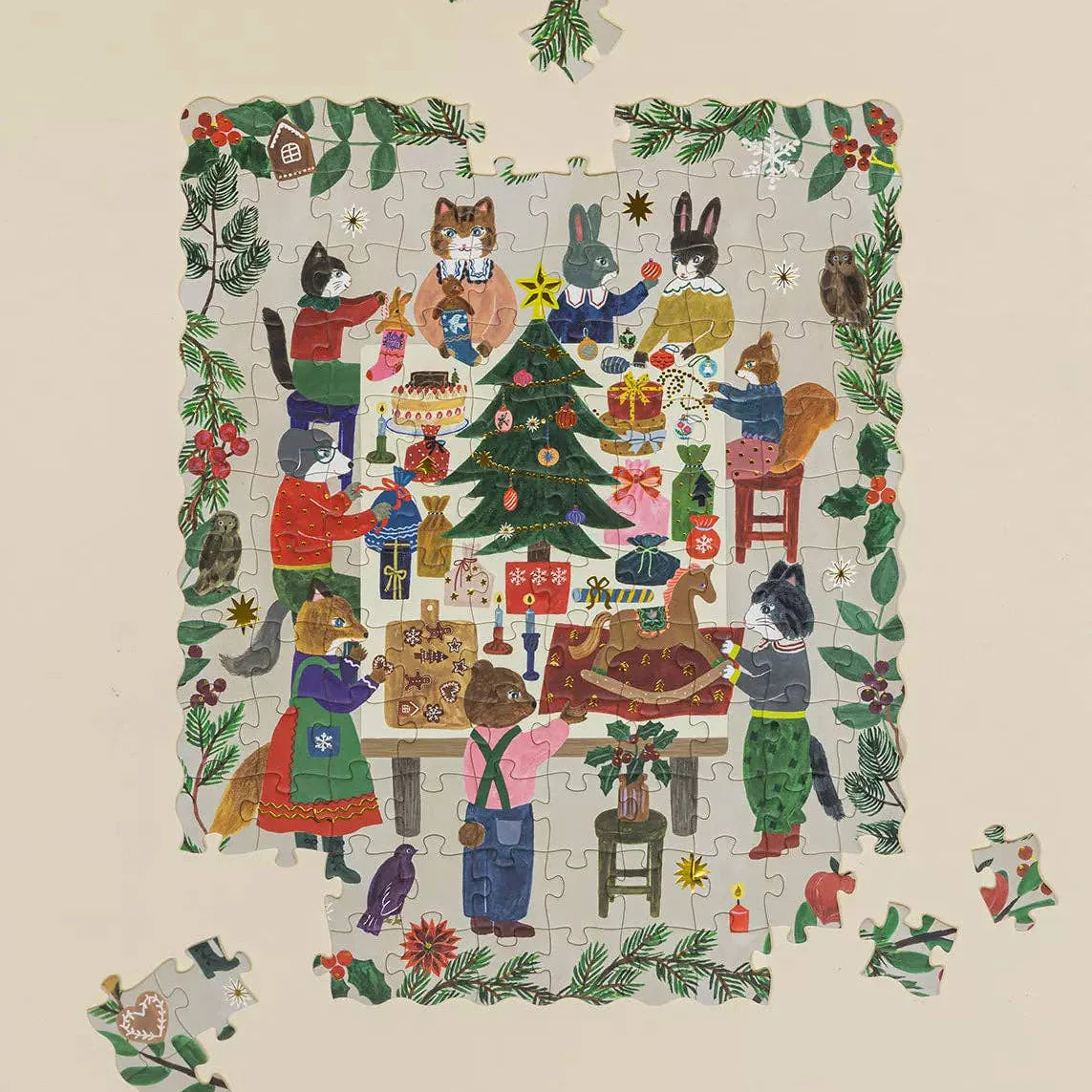 Holiday Puzzle - Gift Exchange - 120pcs