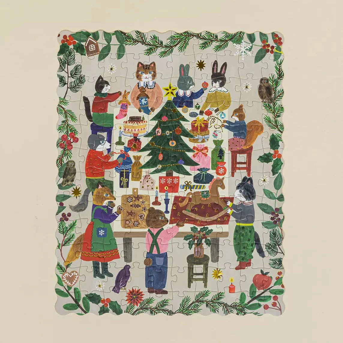Holiday Puzzle - Gift Exchange - 120pcs - Image 2