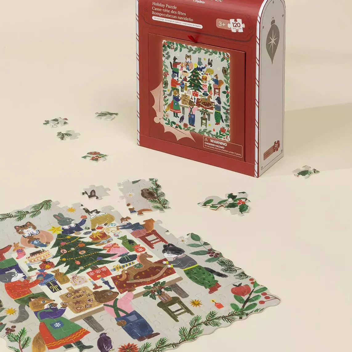Holiday Puzzle - Gift Exchange - 120pcs - Image 3
