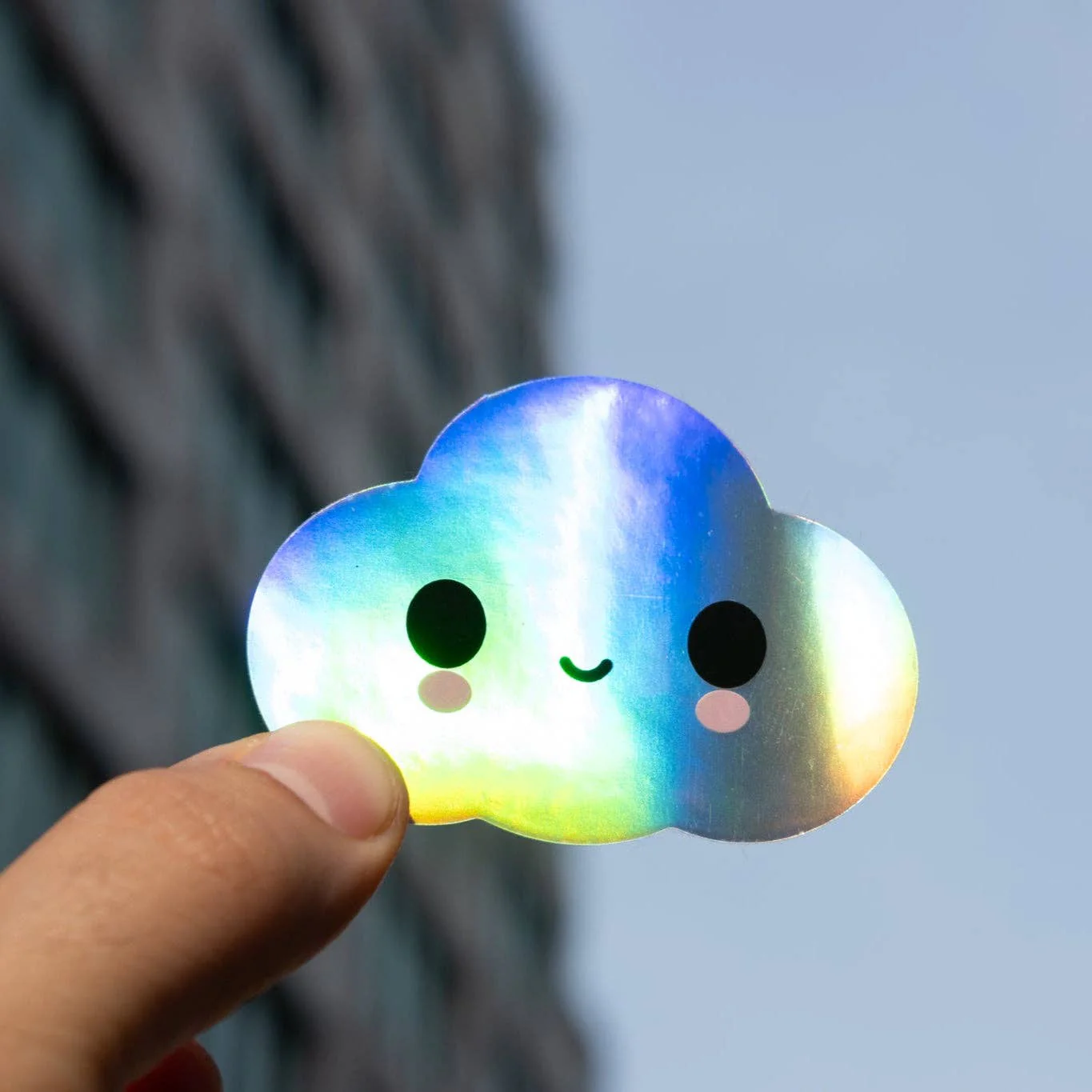 Holo Little Cloud by FriendsWithYou - Die-Cut Sticker - Image 2