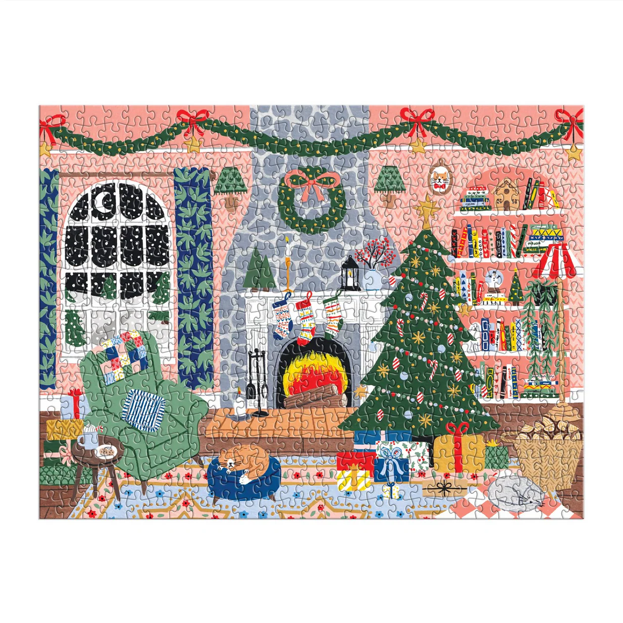 Home for the Holidays 500 Piece Advent Puzzle Calendar - Image 2