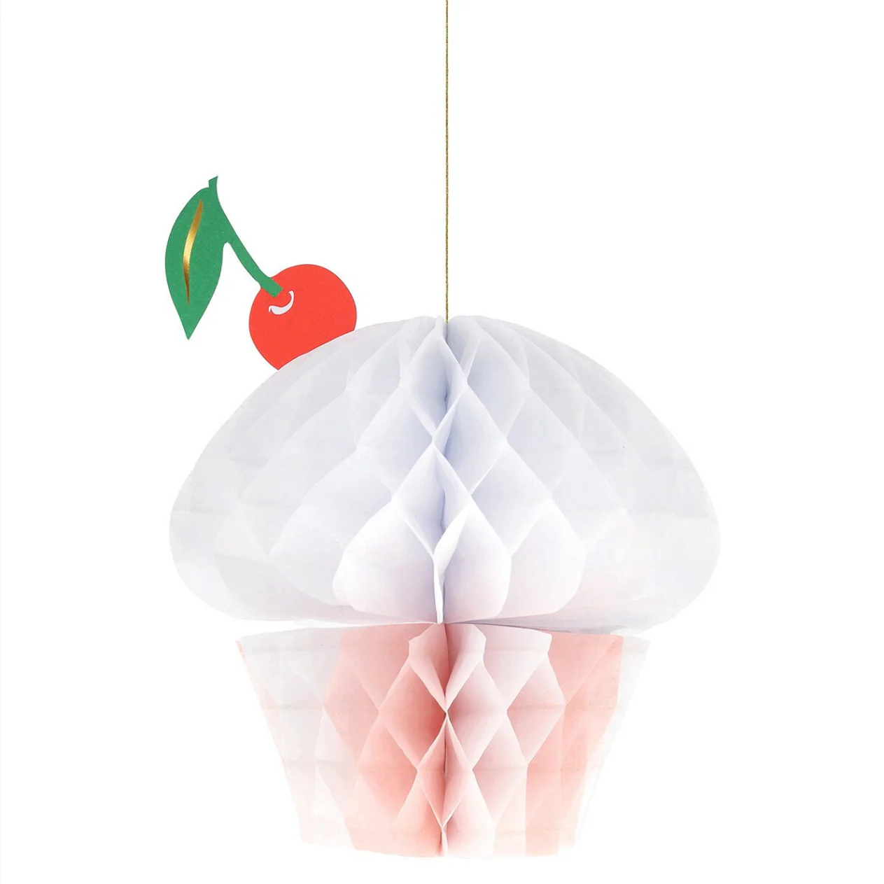 Honeycomb Cupcake Decorations (x4) - Image 3