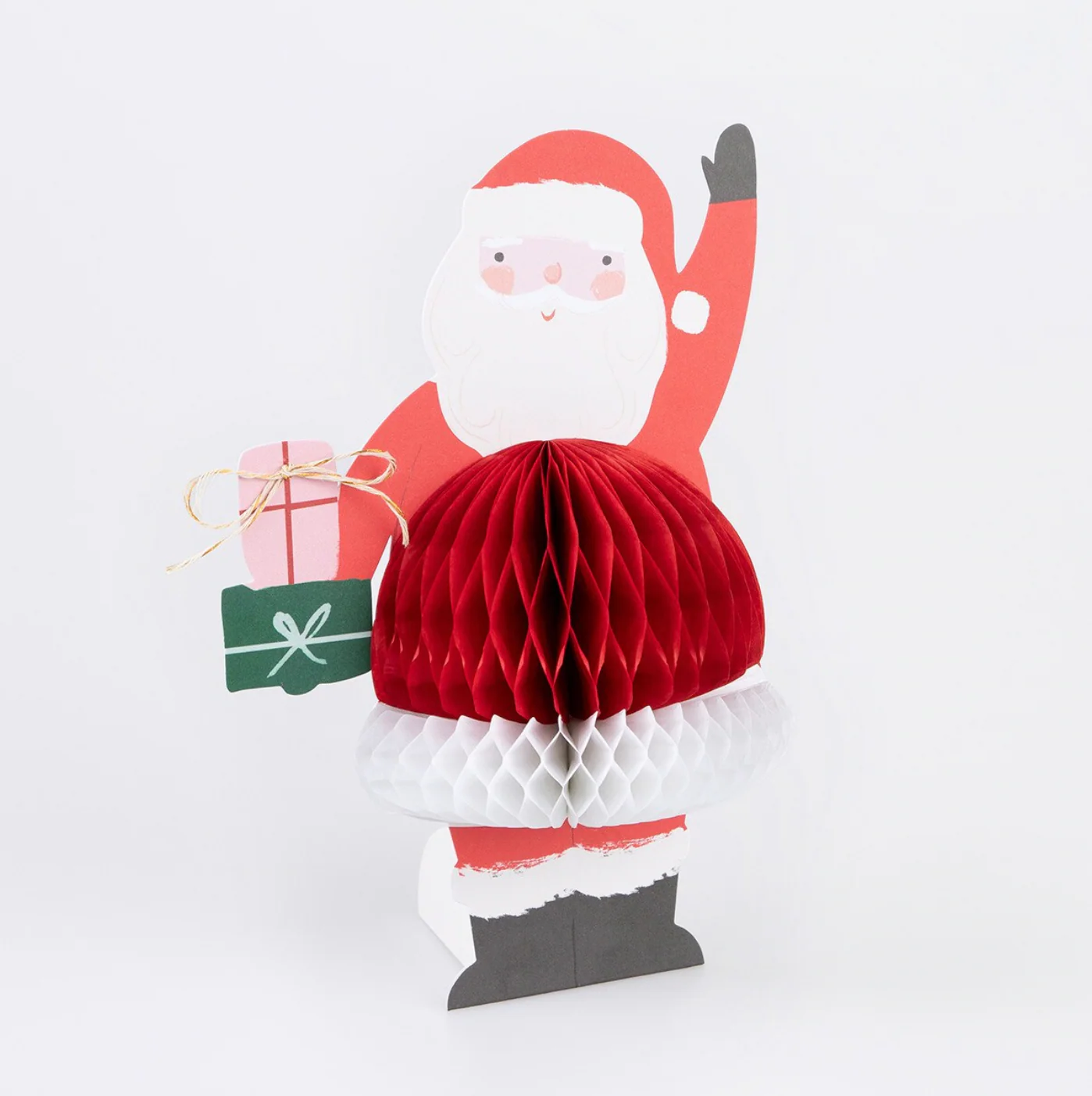 Honeycomb Santa Stand Up Card - Image 3