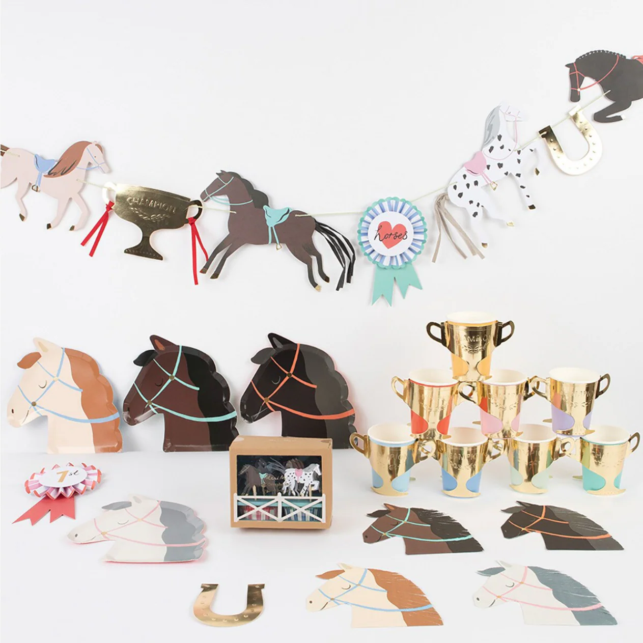 Horse Napkins (x16) - Image 4