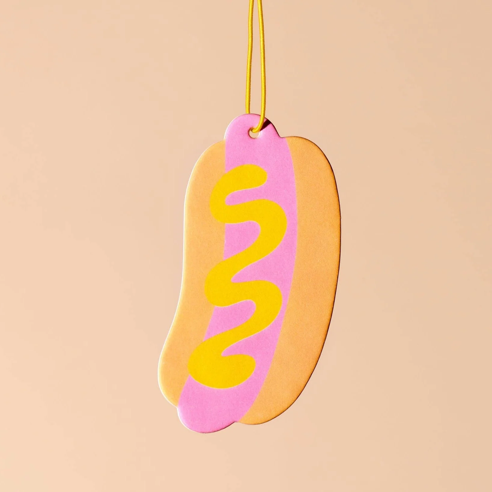 Hot Dog Food Air Freshener -Pink Lemonade scent