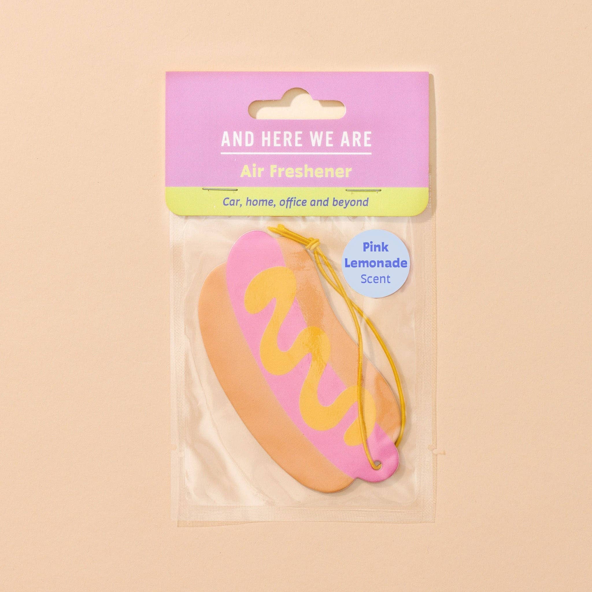 Hot Dog Food Air Freshener -Pink Lemonade scent - Image 5