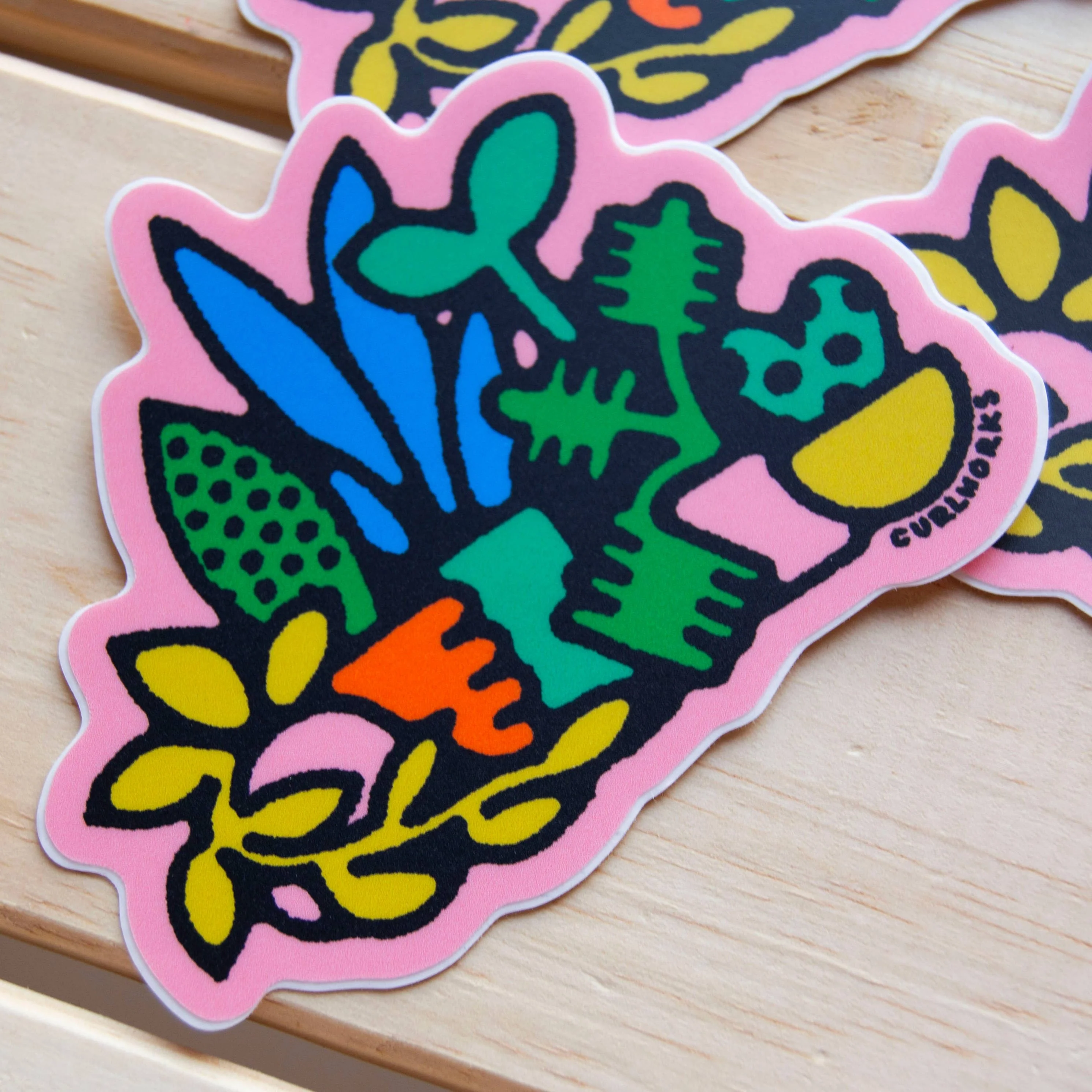 House Plants - 3" Vinyl Sticker - Image 2