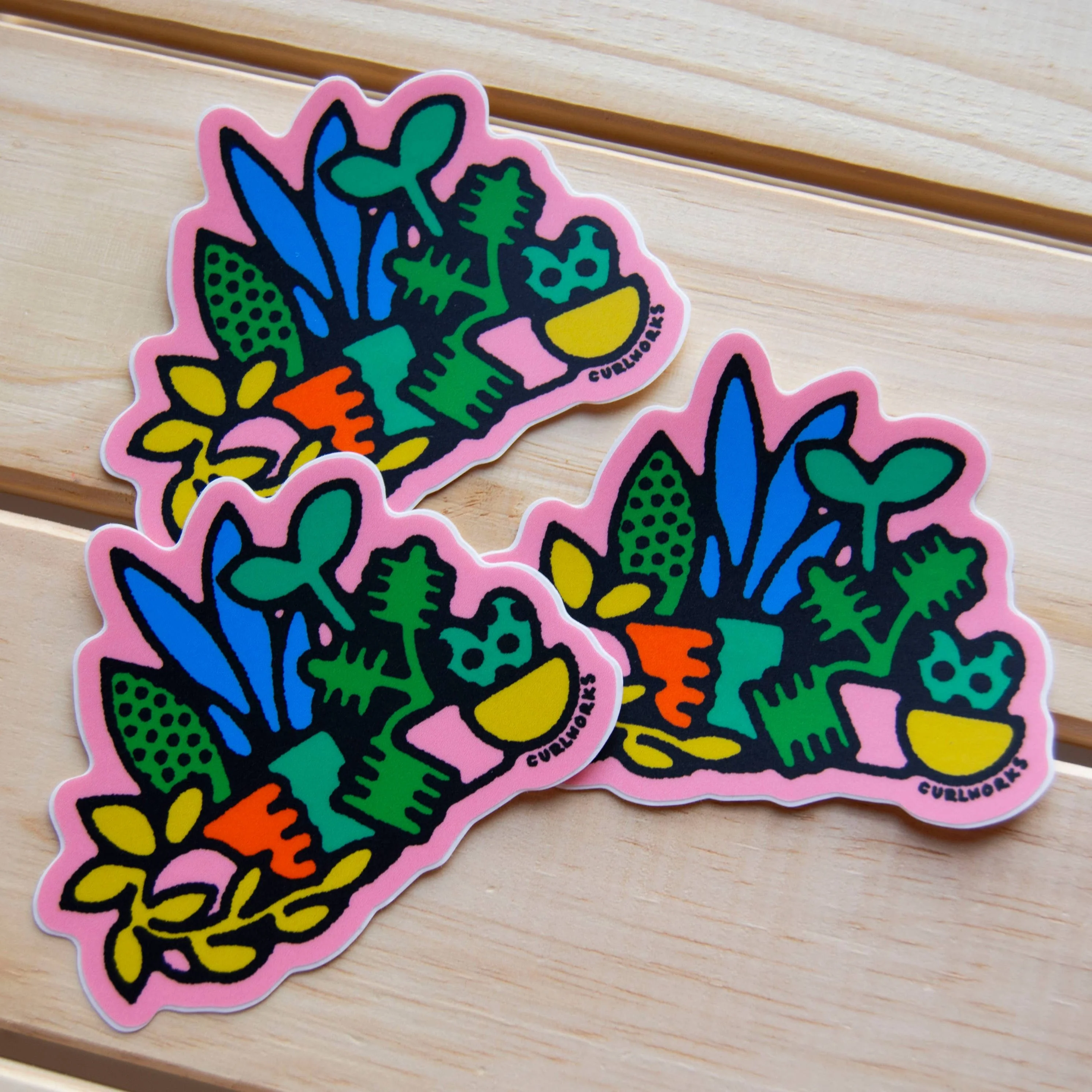 House Plants - 3" Vinyl Sticker - Image 3