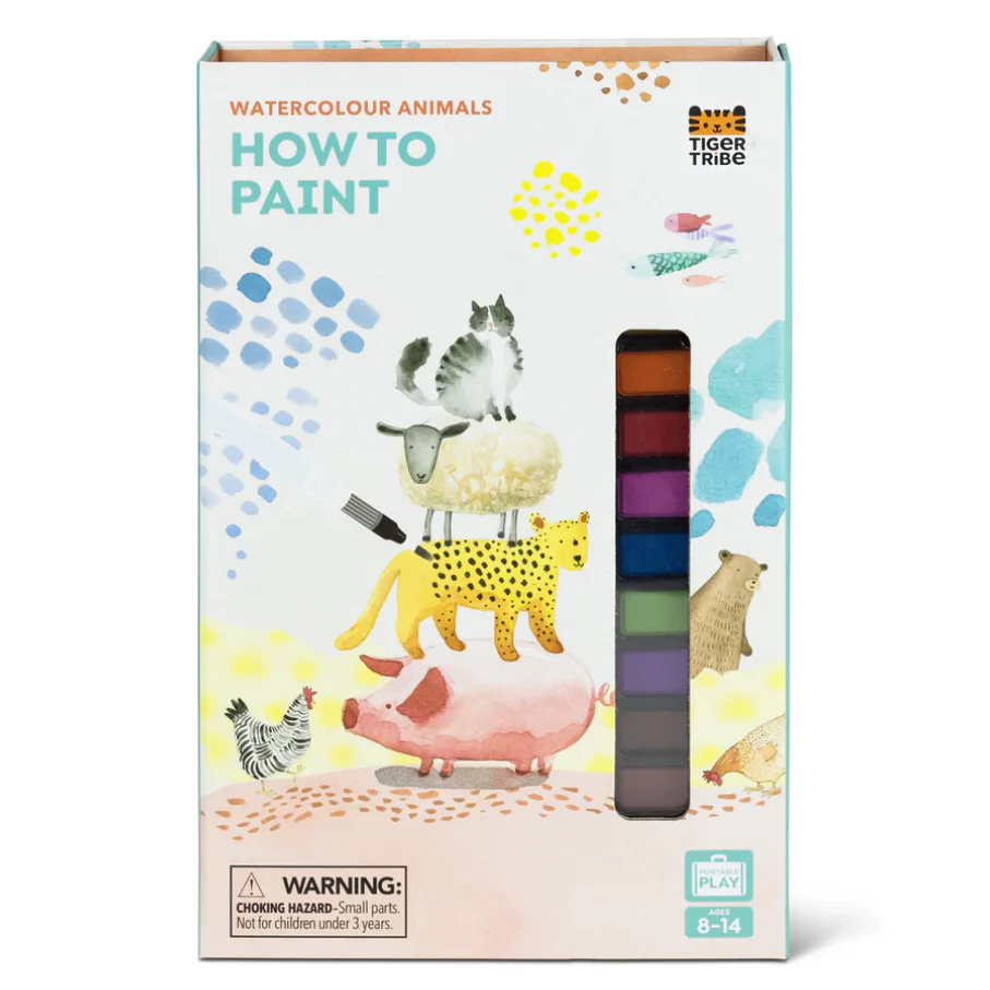 How to Paint - Watercolor Animals