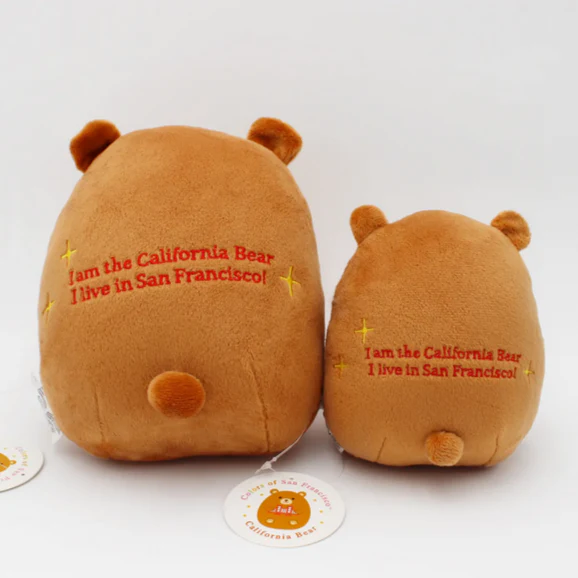 Hugging California Bear Plush Toy - Image 2