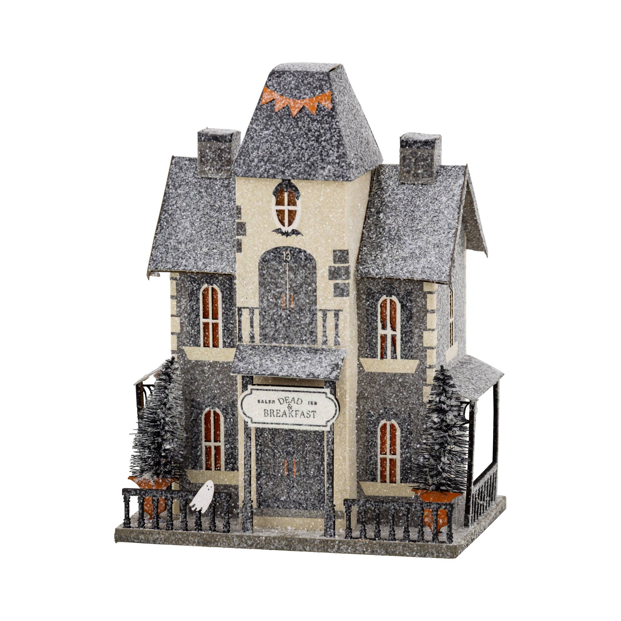 Dead & Breakfast Haunted Village Halloween Decor