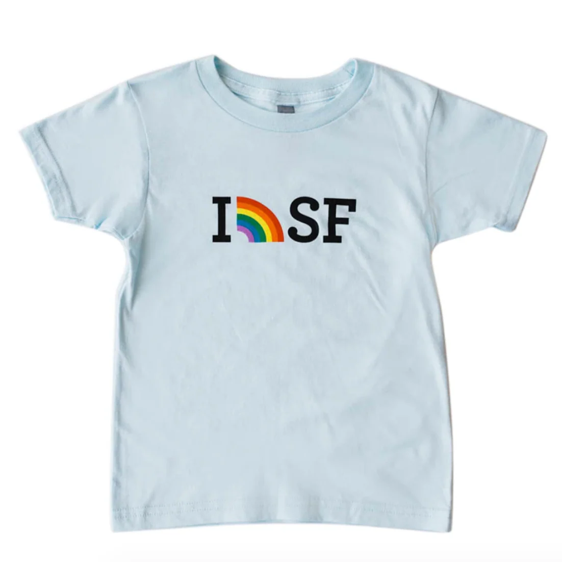 Organic I Rainbow SF Kids Short Sleeve Tee - Image 4