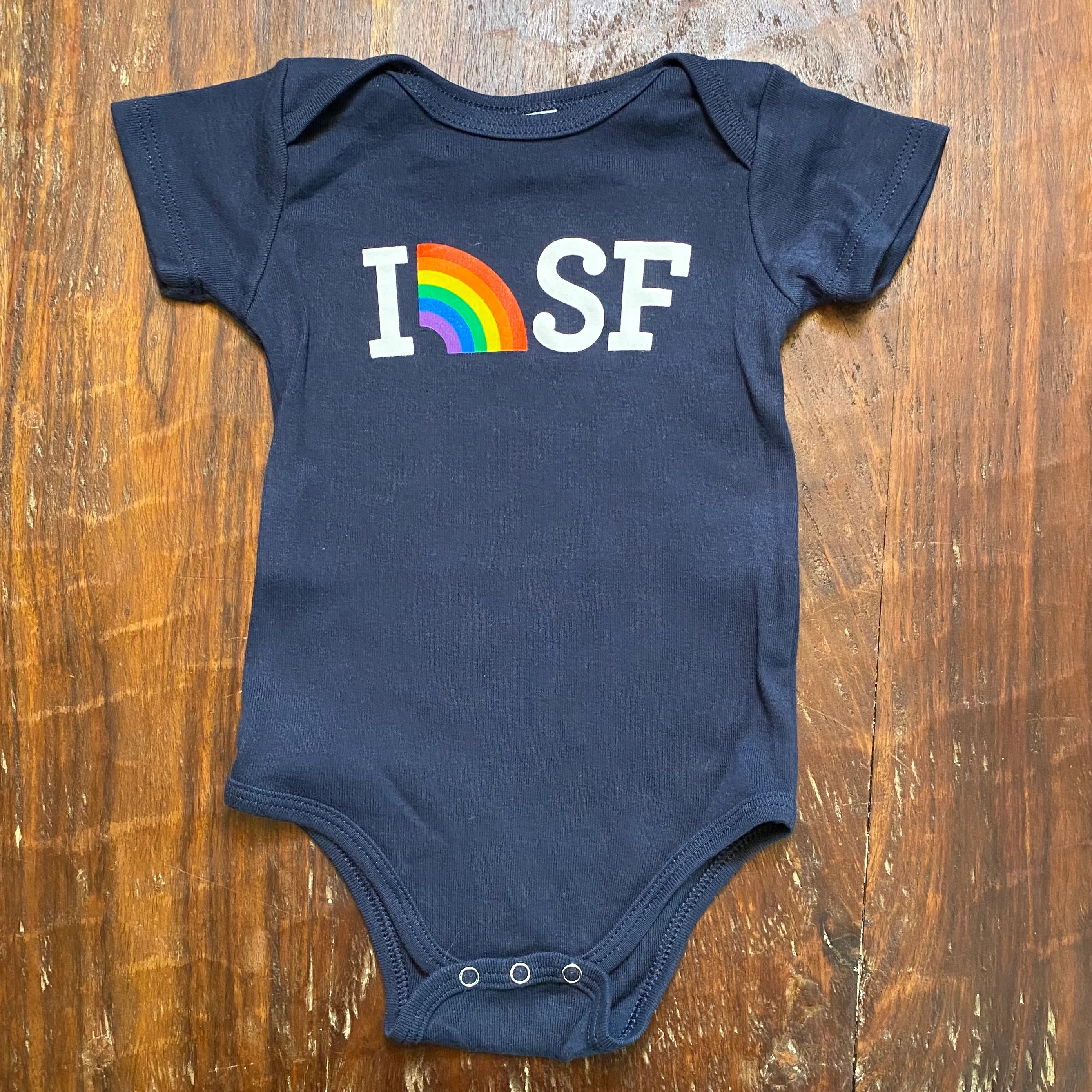 I Rainbow SF Onesie - Image 3
