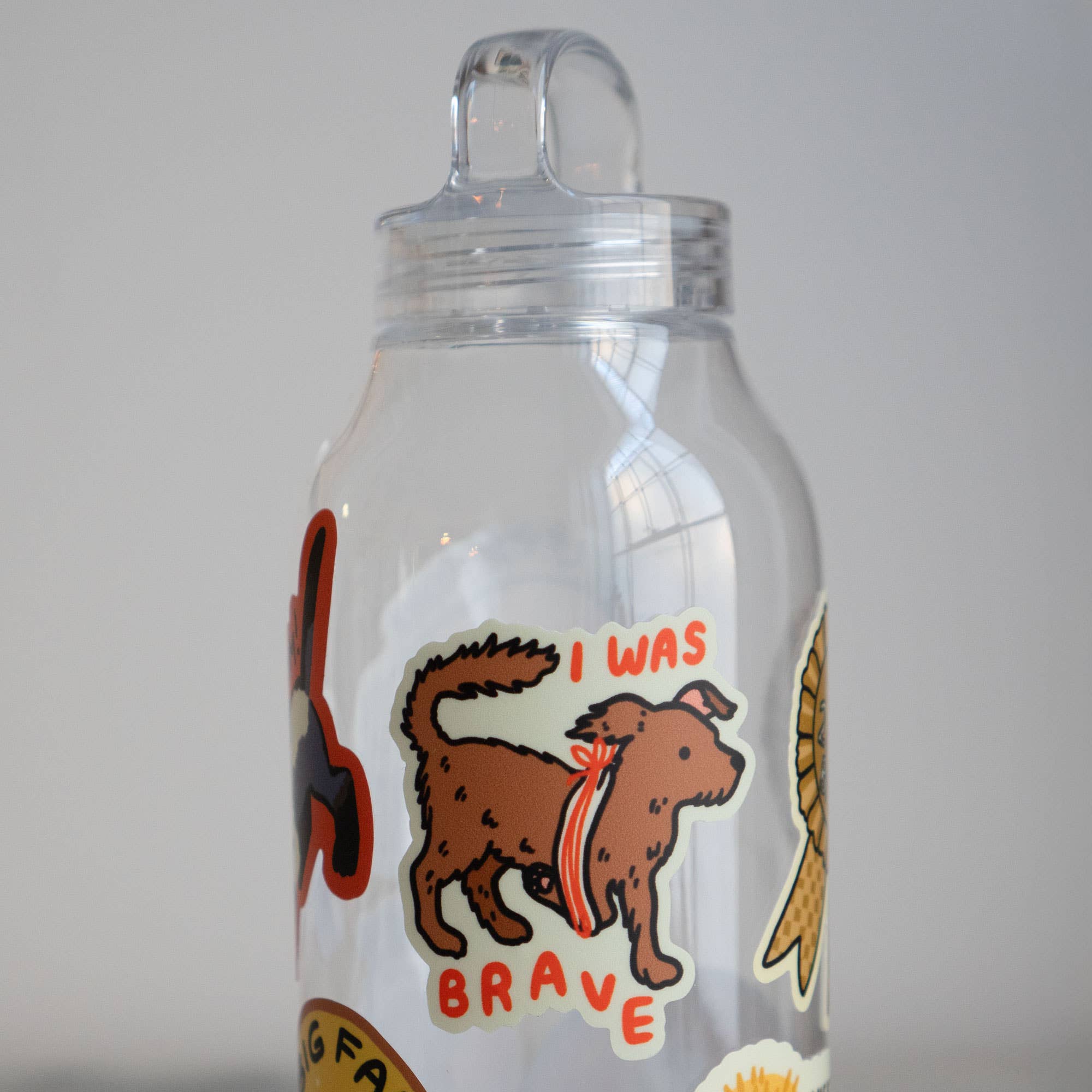 I Was Brave Sticker | Waterproof Vinyl Sticker - Image 3