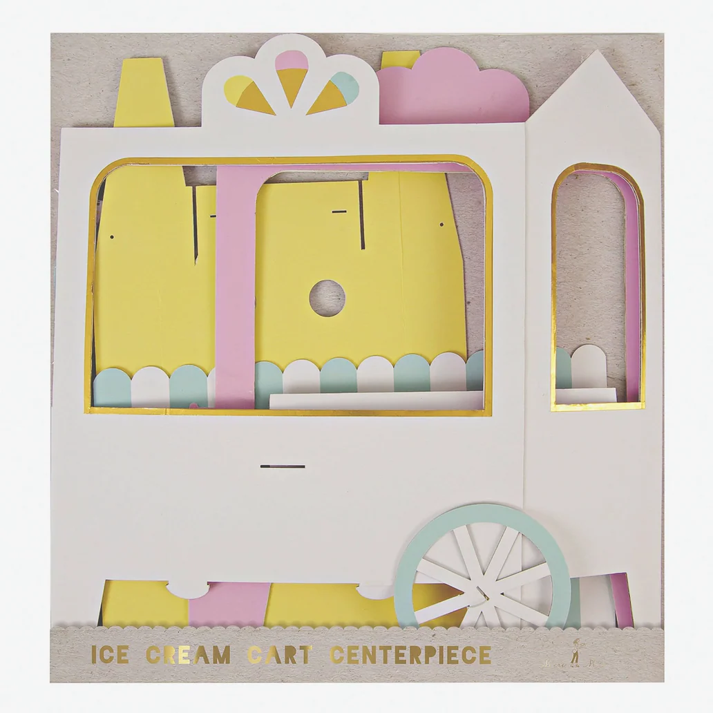 Ice Cream Cart Centerpiece - Image 4