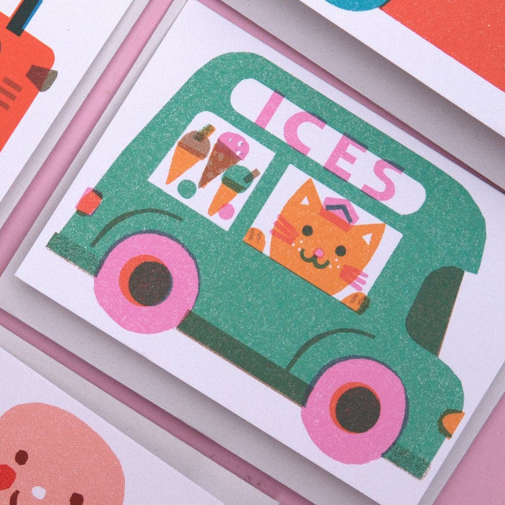 Ices Van Mini Card - Image 2