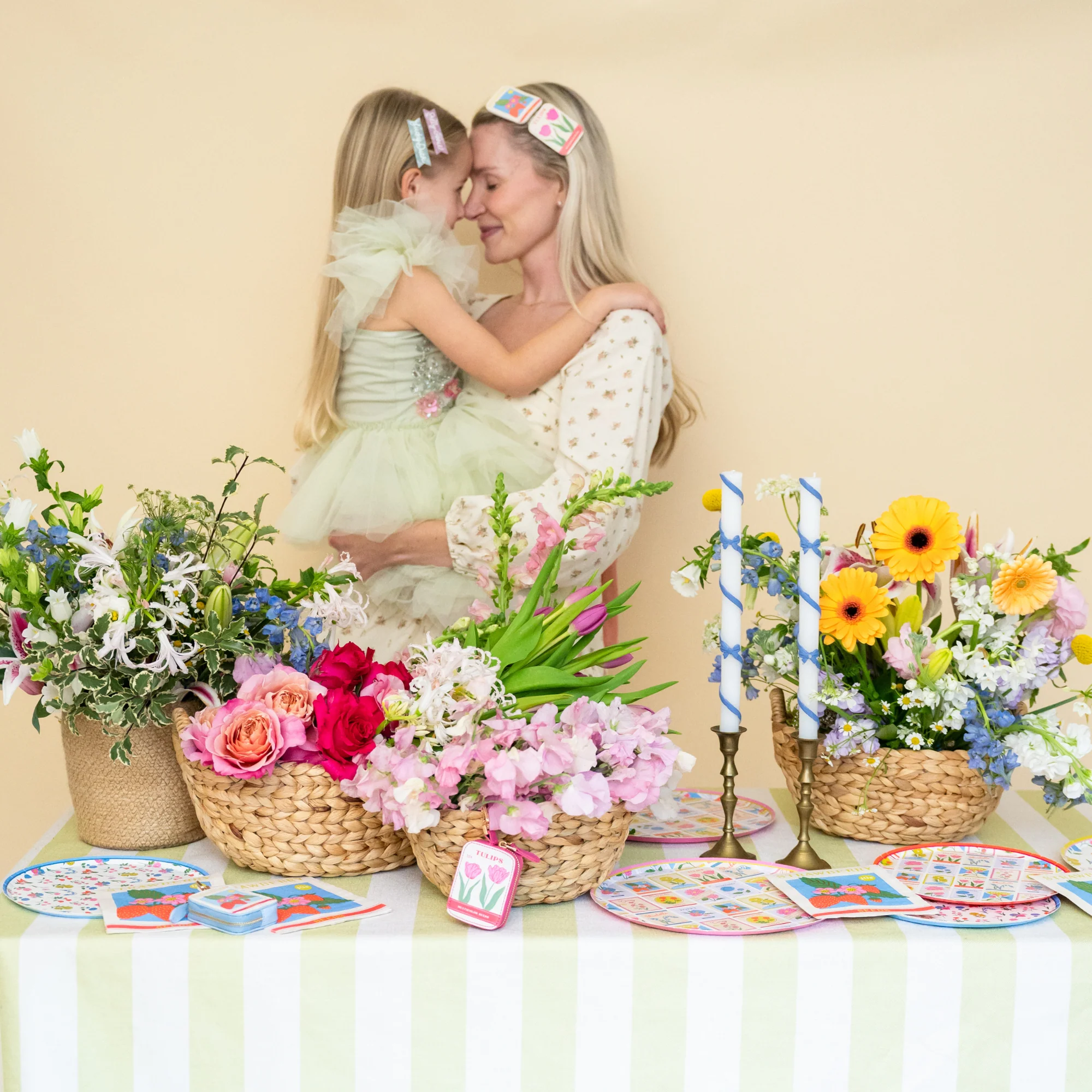 In Bloom Floral Dessert Plates - Image 3