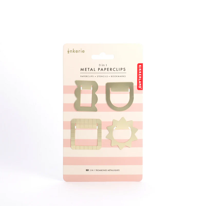 Inkerie 3 in 1 Metal Paper Clips - Image 5