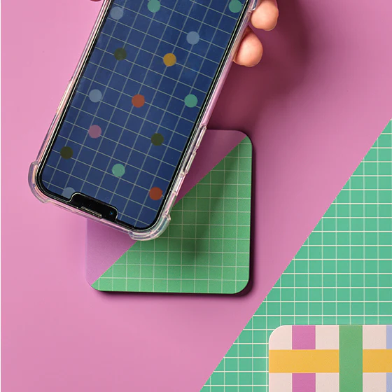 Inkerie Wireless Charger: Colorblock - Image 2