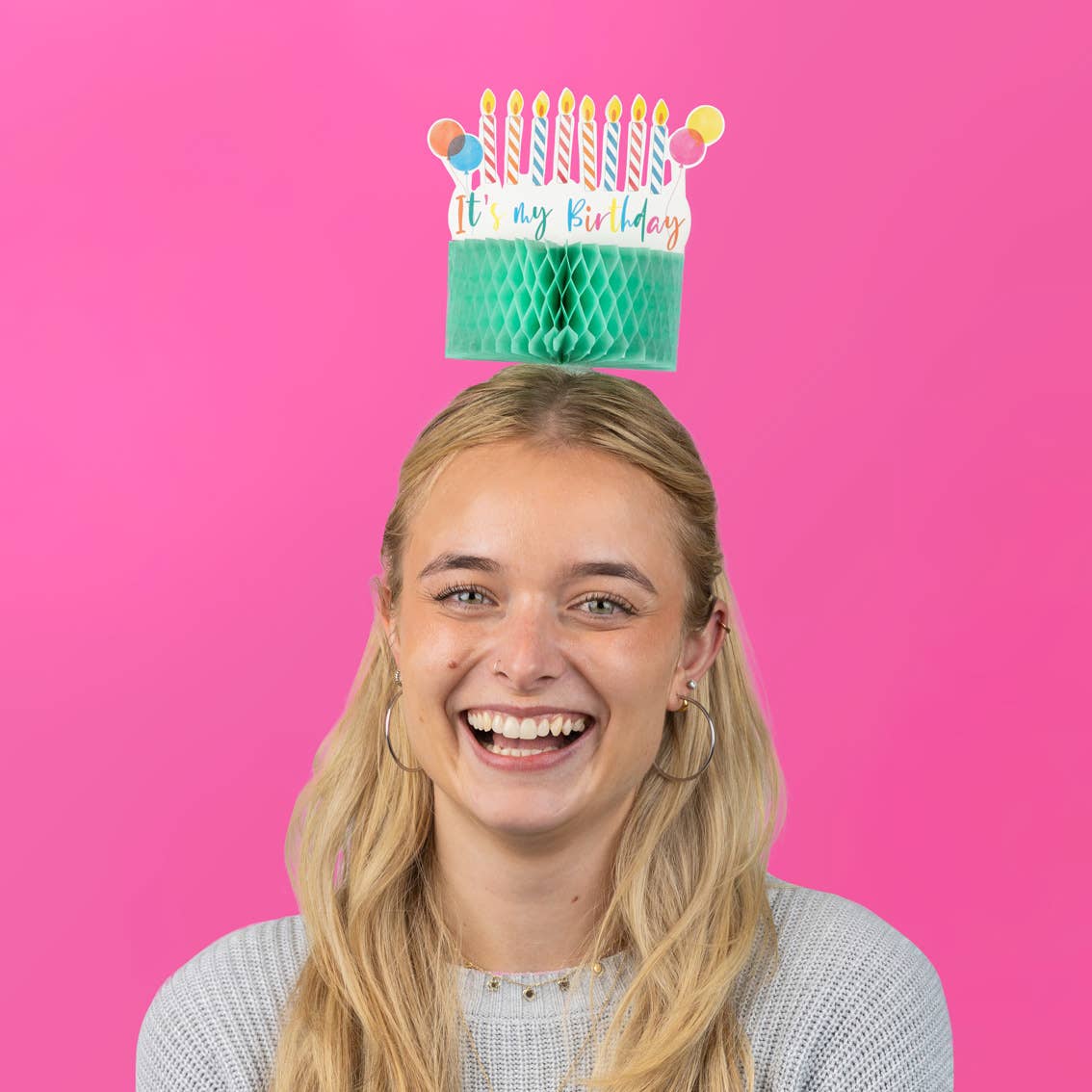 'It's My Birthday' Cake Birthday Headband - Image 2