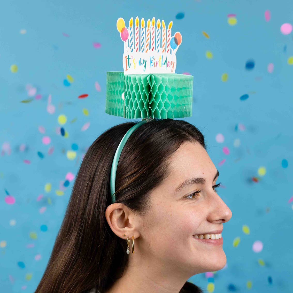 'It's My Birthday' Cake Birthday Headband - Image 3