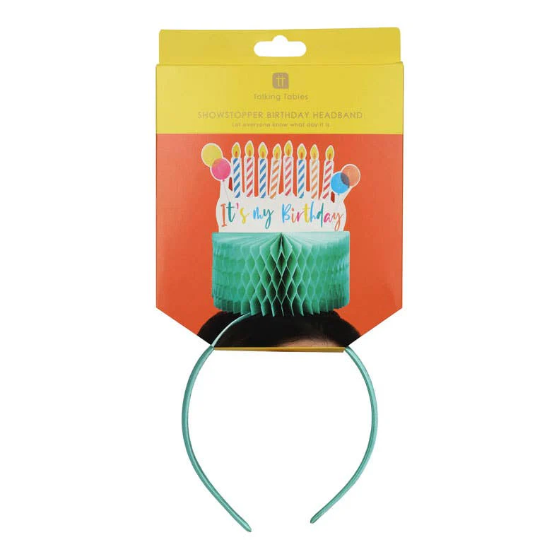 'It's My Birthday' Cake Birthday Headband - Image 4