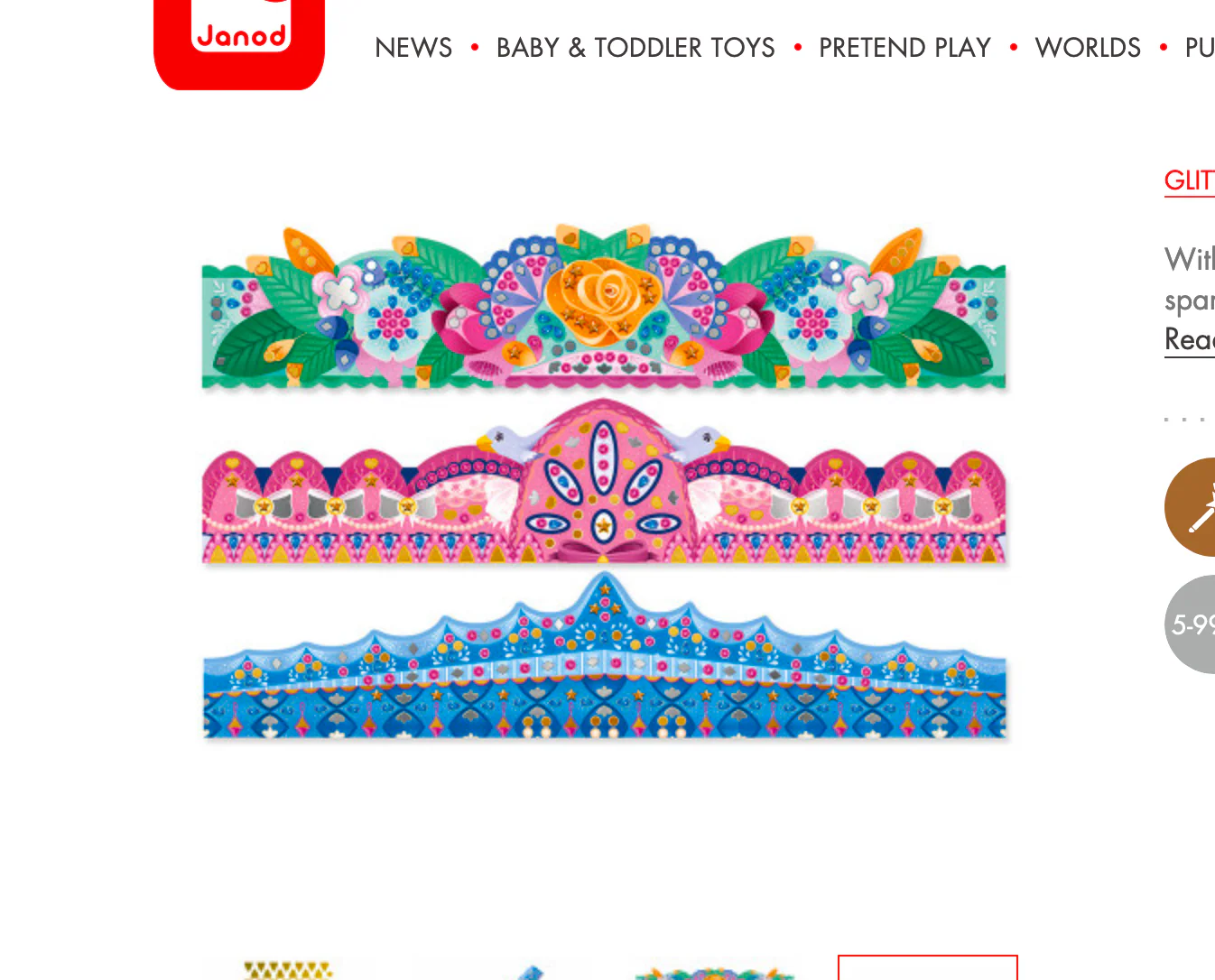 Jewel and Stickers Crown Kit - Image 3