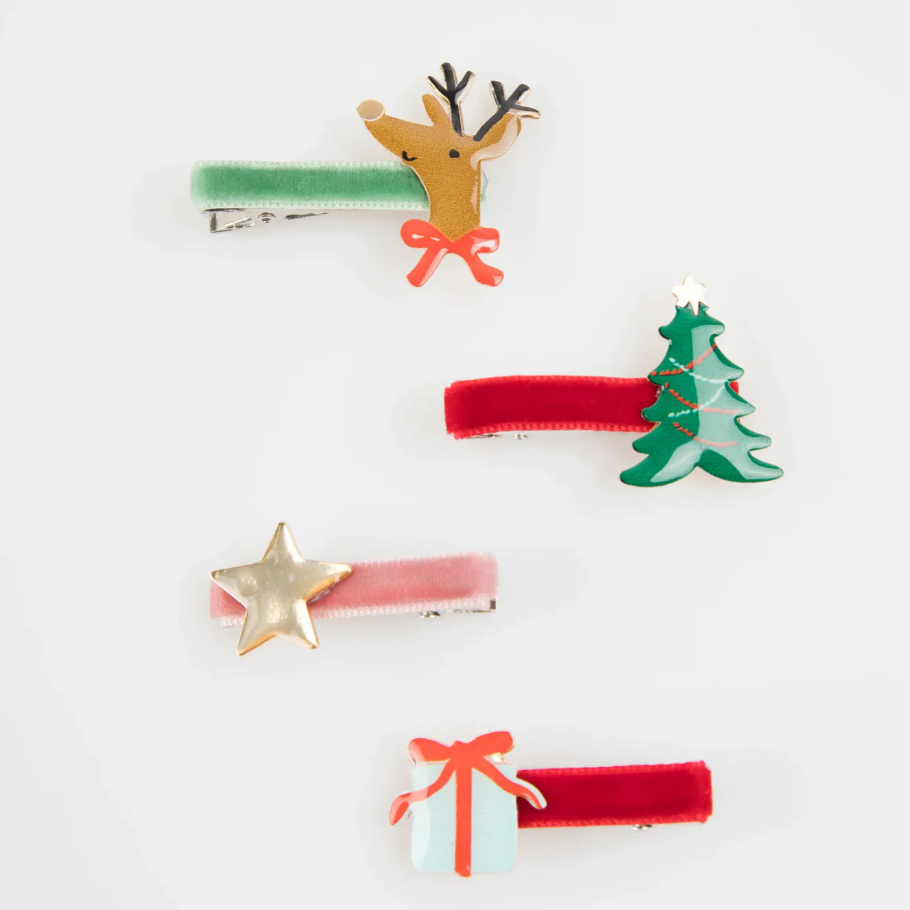 Jolly Christmas Hair Clips - Image 2