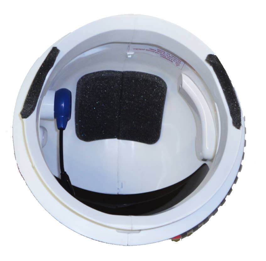 Jr. Astronaut Helmet with Sound: White - Image 3