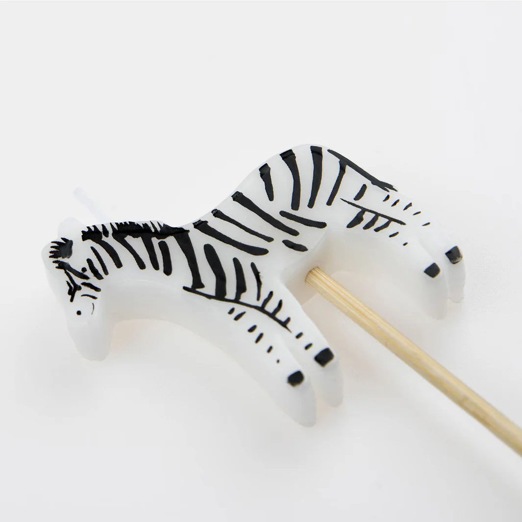 Jungle Animal Candles (6pk) - Image 4