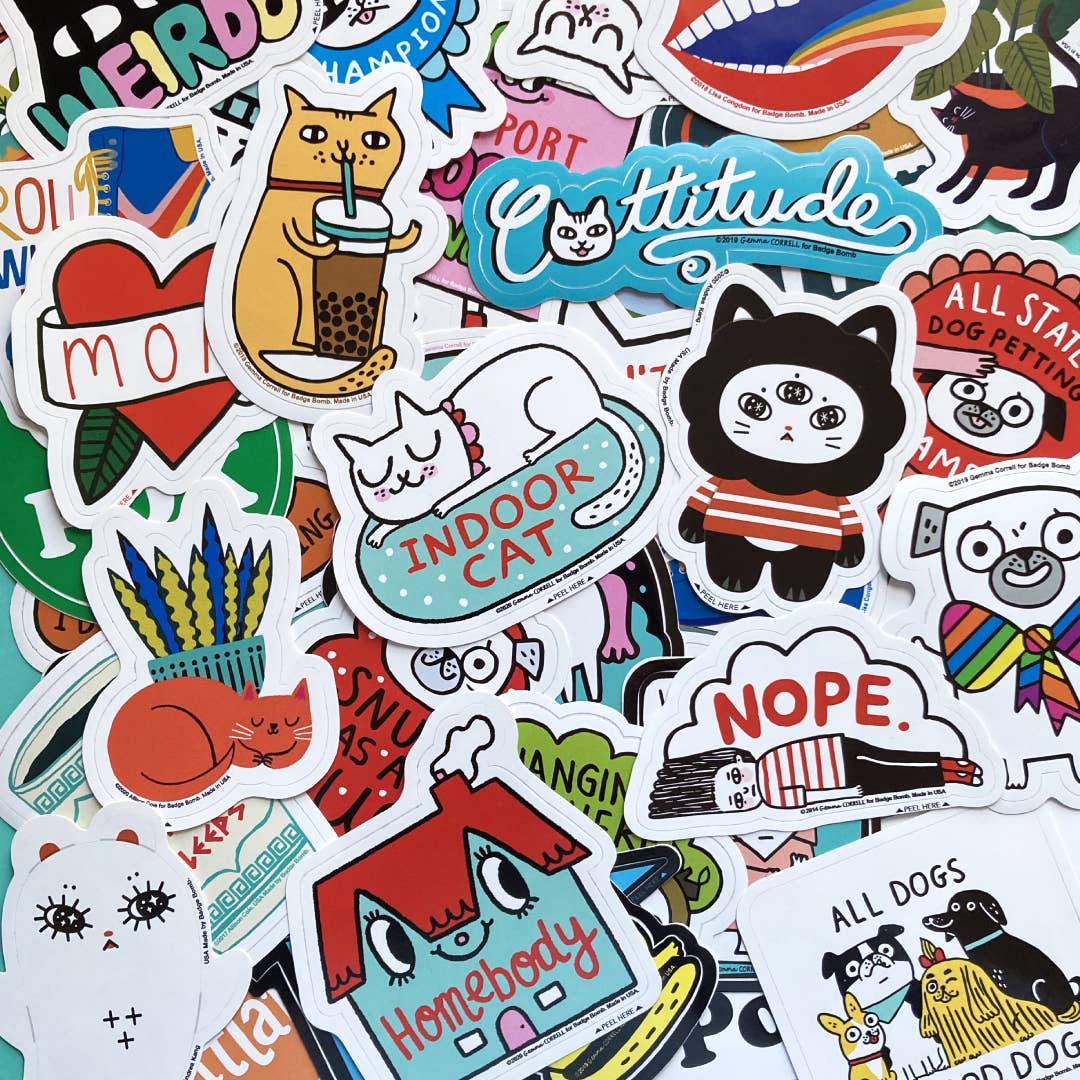 Jungle Cat Sticker - Image 4