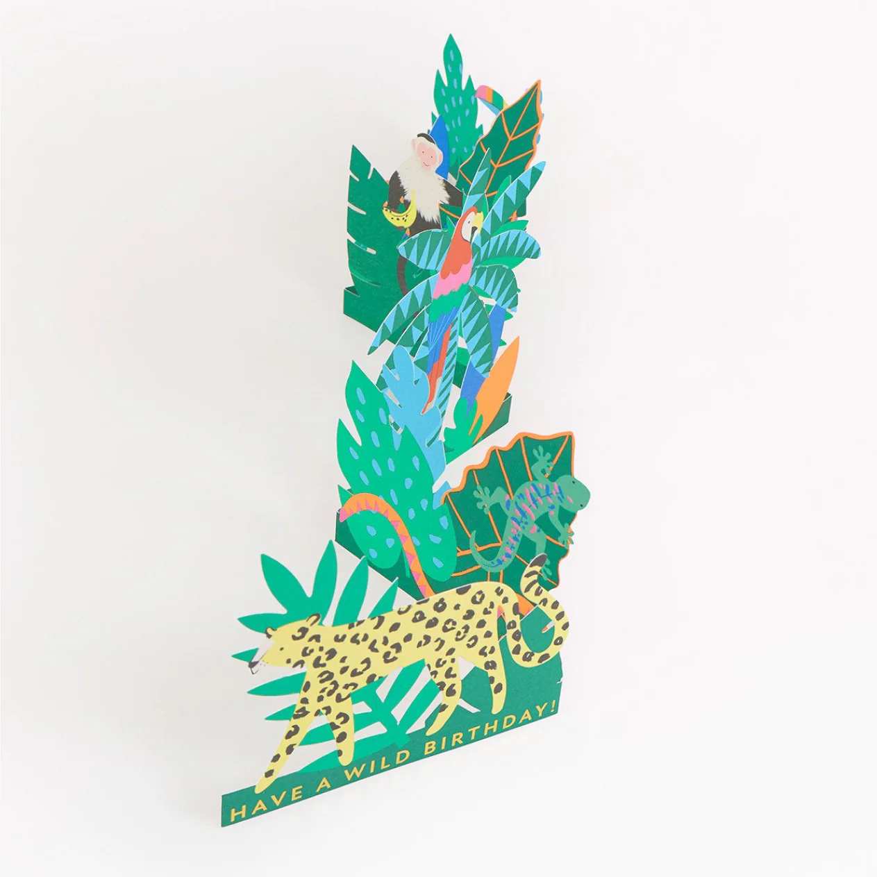 Jungle Jamboree Concertina Card - Image 3