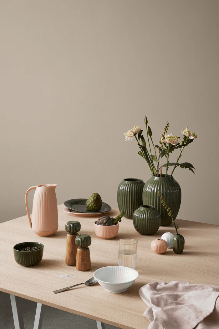 Kähler - Hammershøi - 5.7" Oak & Ceramic Spice Grinder - Image 3