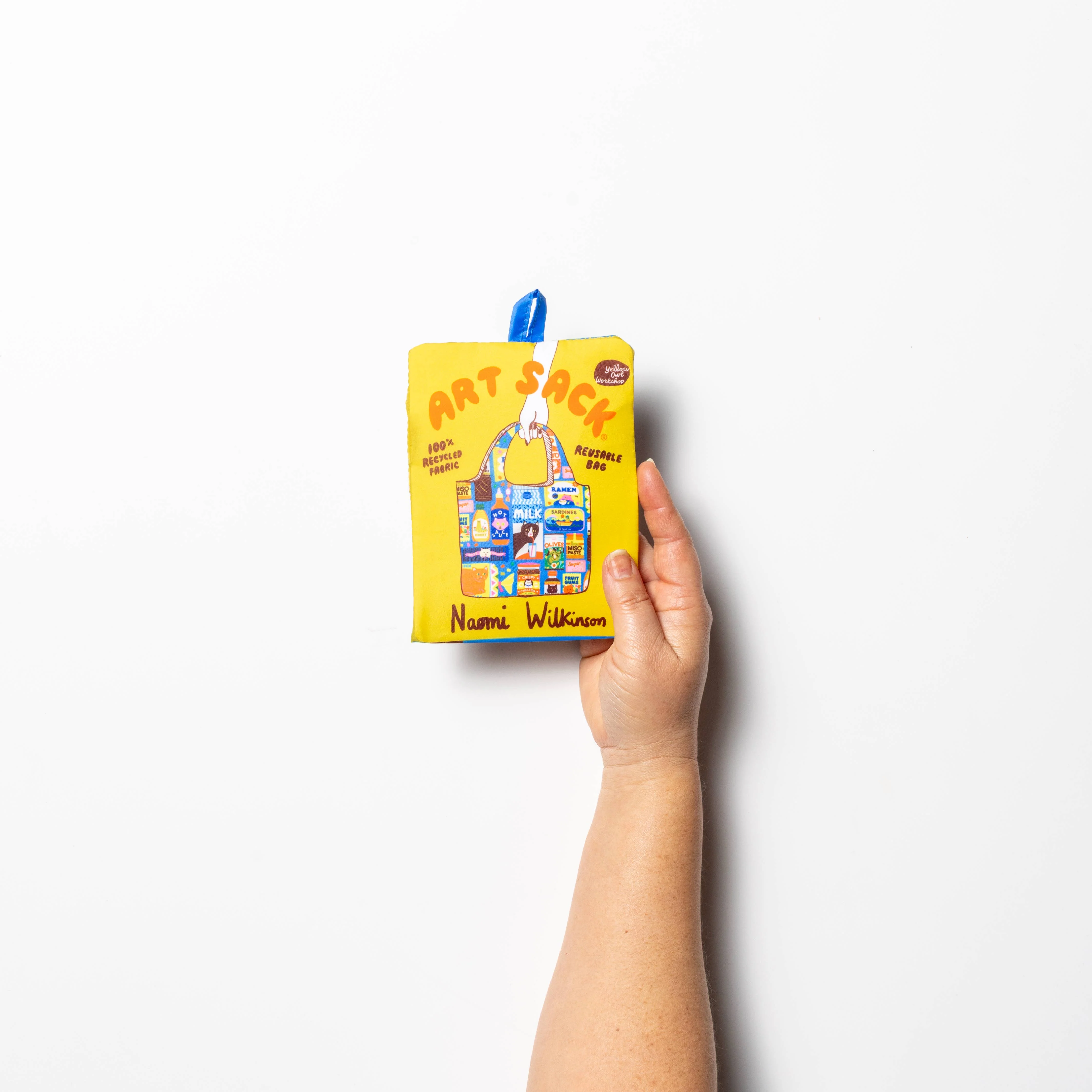 Kawaii Cat Food Art Sack® by Naomi Wilkinson - Image 3