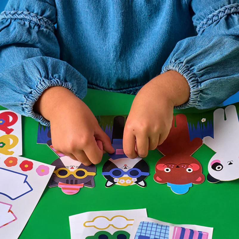 Kidoki Animal Dress-Up Stickers - Image 2
