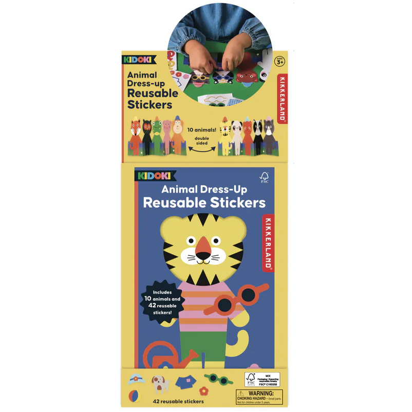 Kidoki Animal Dress-Up Stickers - Image 3