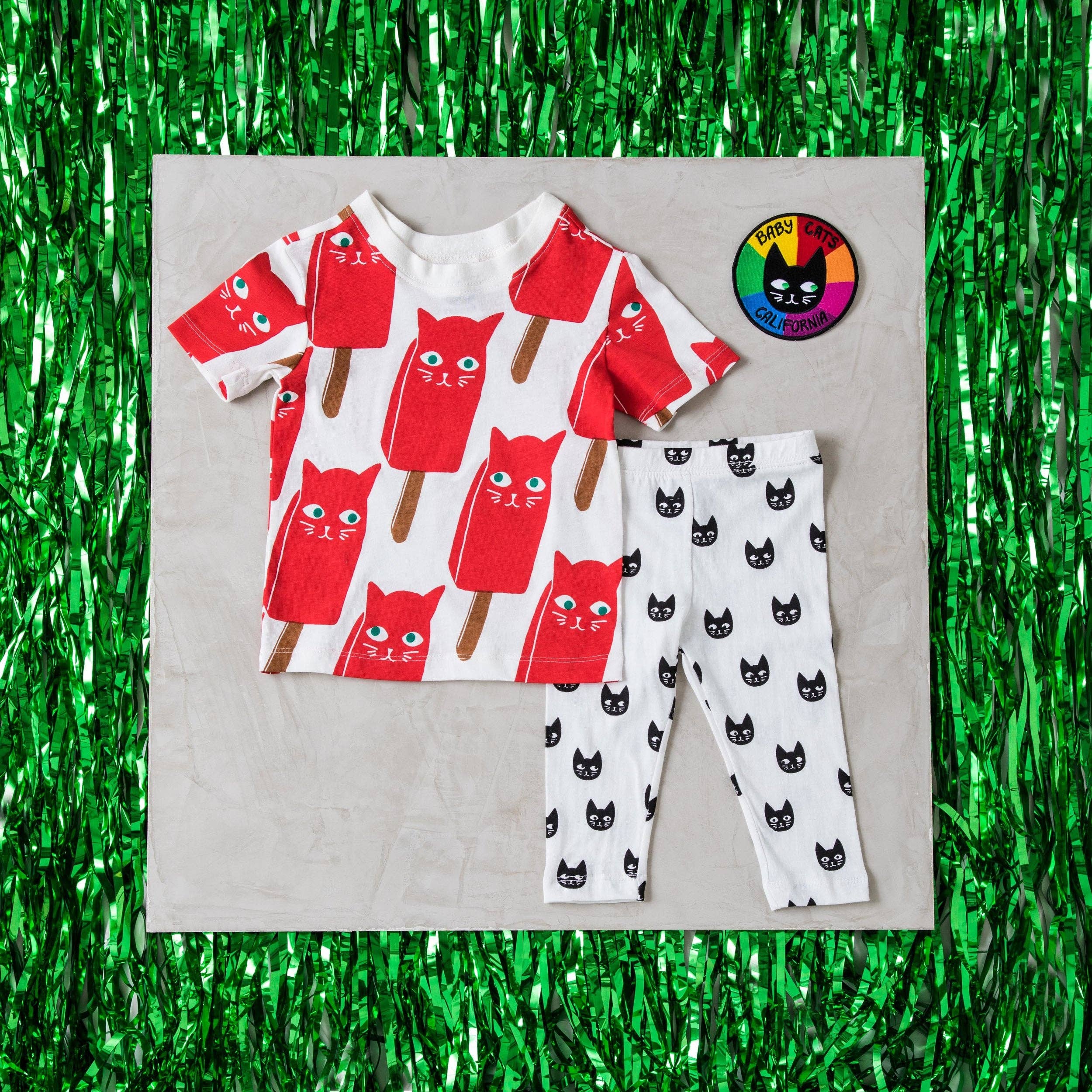 Kids Allover Catsicle T-Shirt - Image 3