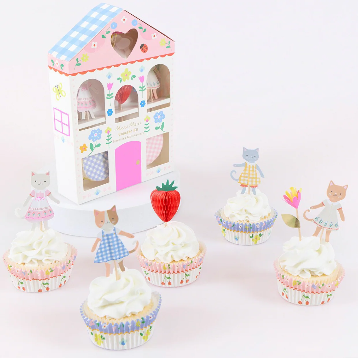 Kitten Club Cupcake Kit (x24 toppers) - Image 3