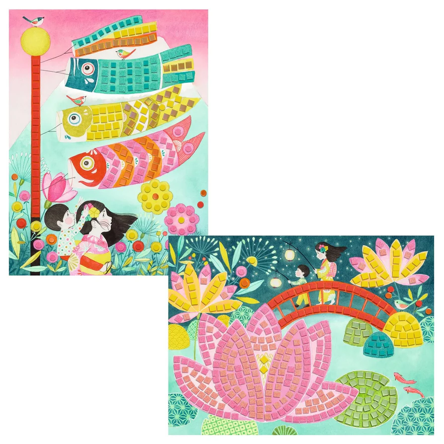 Kyoto Sticker Mosaic Craft Kit - Image 4