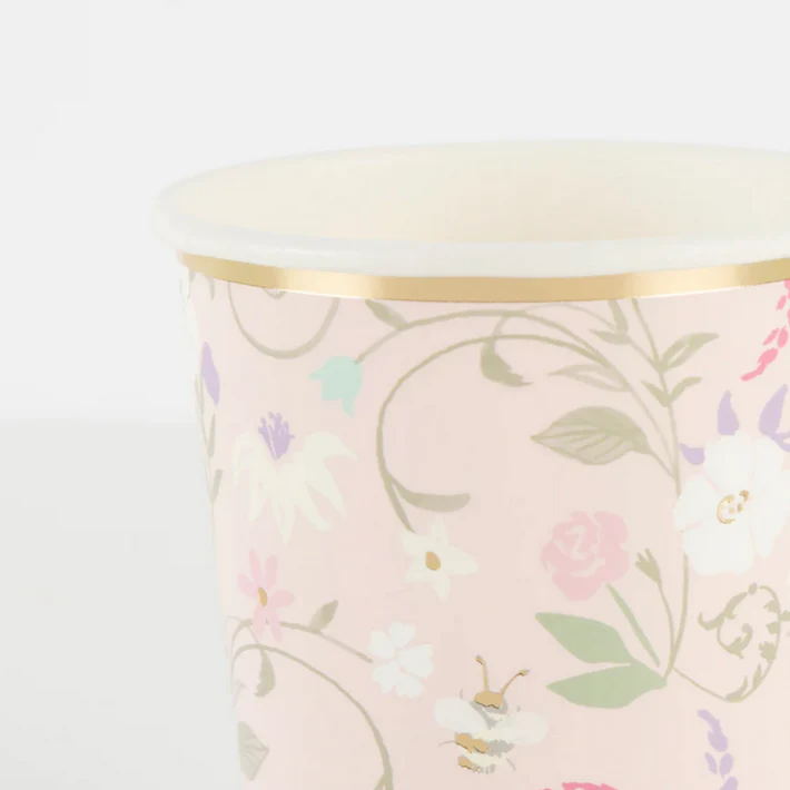 Ladurée Paris Floral Cups (pk8) - Image 3