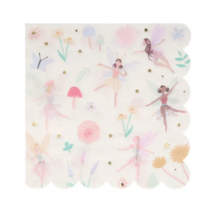 Large Fairy Napkins (16pk)