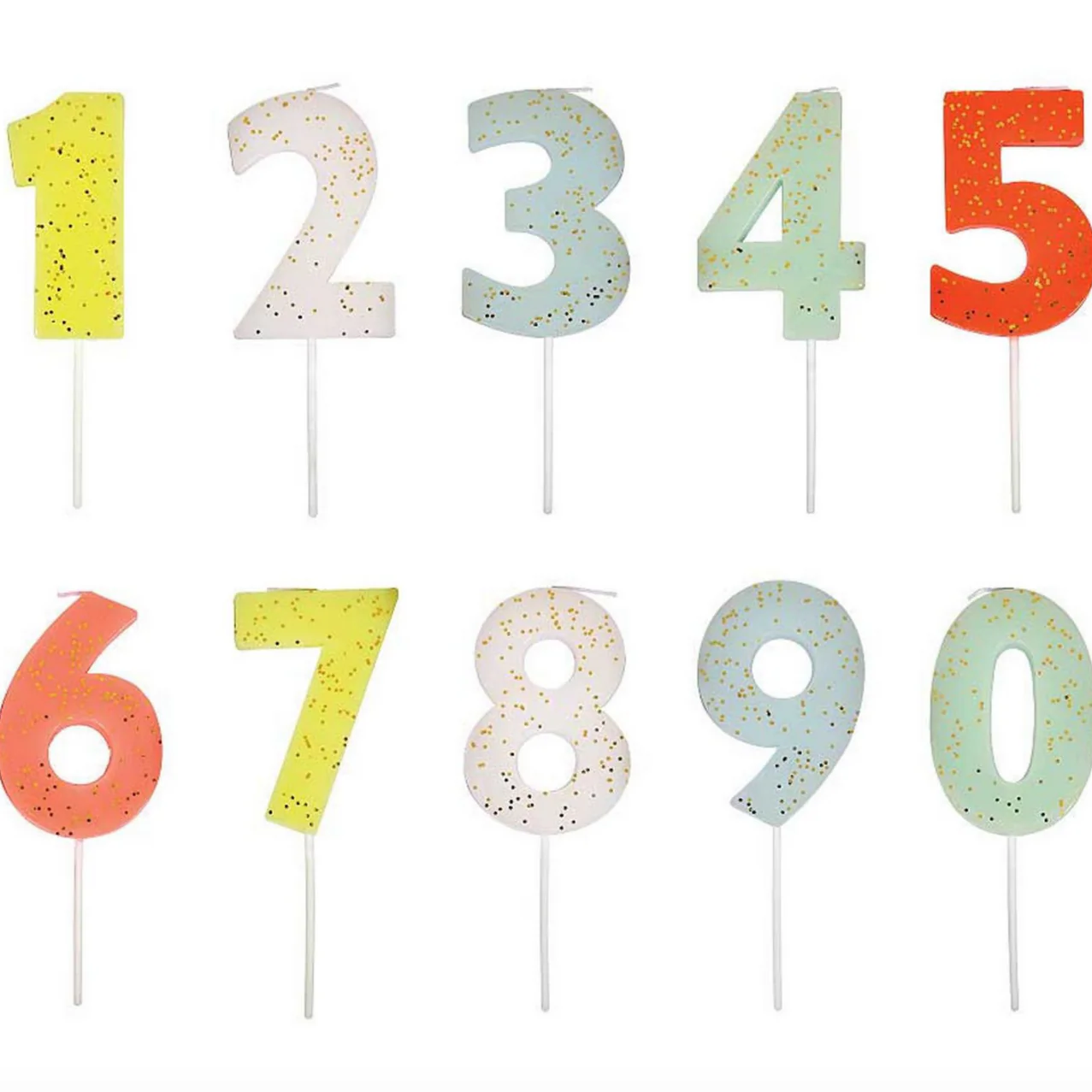 Large Number Candles - Image 2
