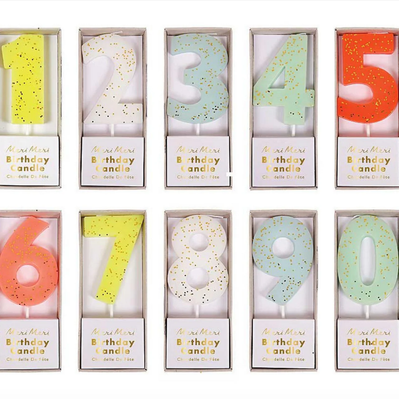 Large Number Candles - Image 3