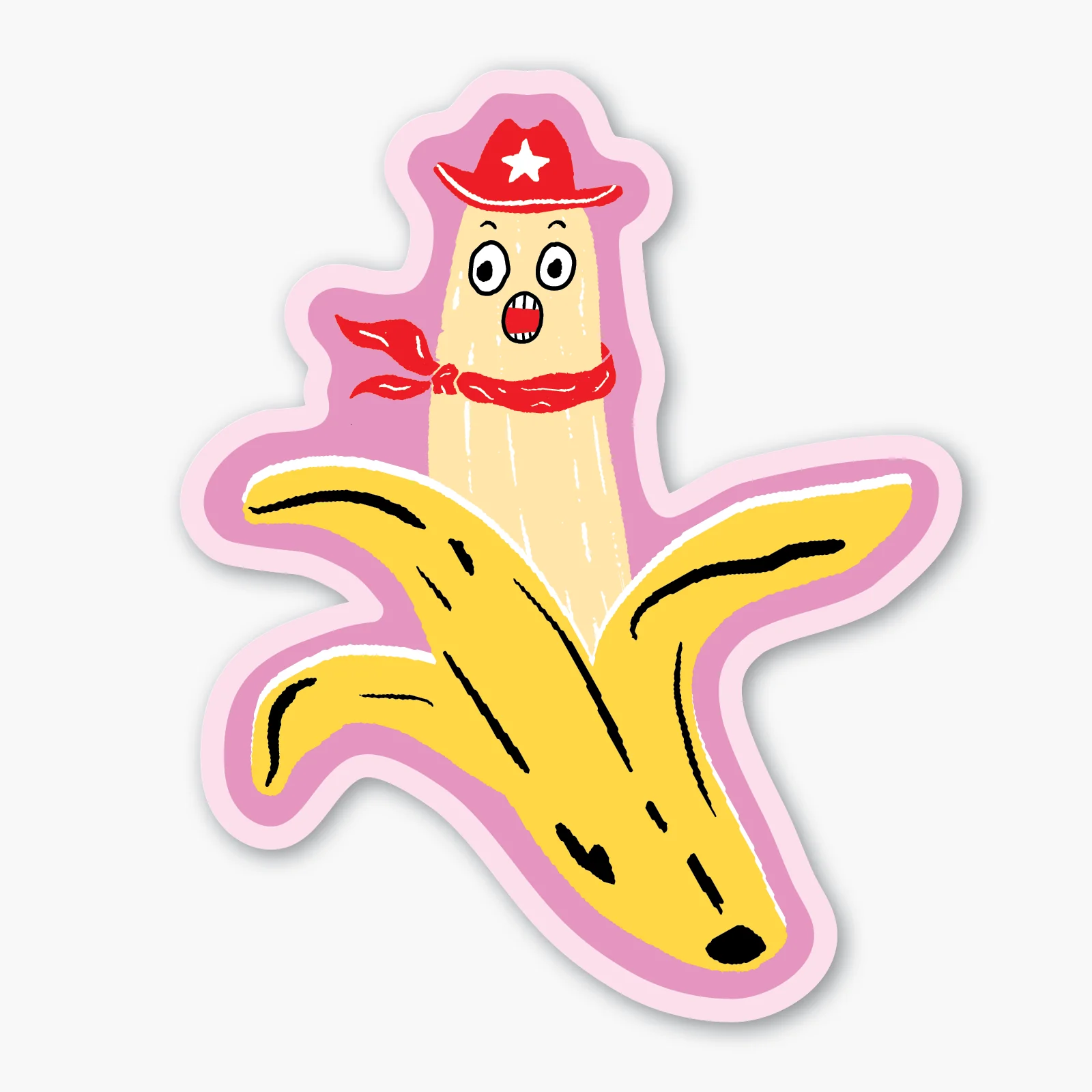 Last chance! Western Banana Sticker