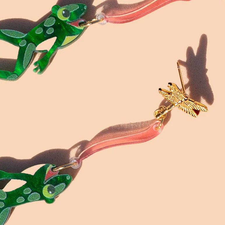 Leap Frog Earrings - Image 2