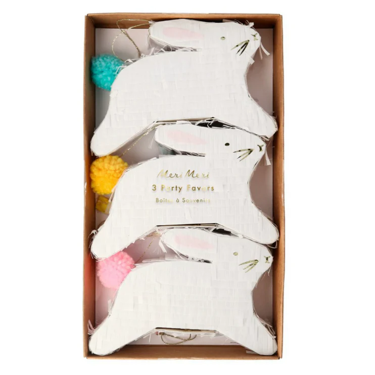 Leaping Bunny Pinata Favors (3pk) - Image 5